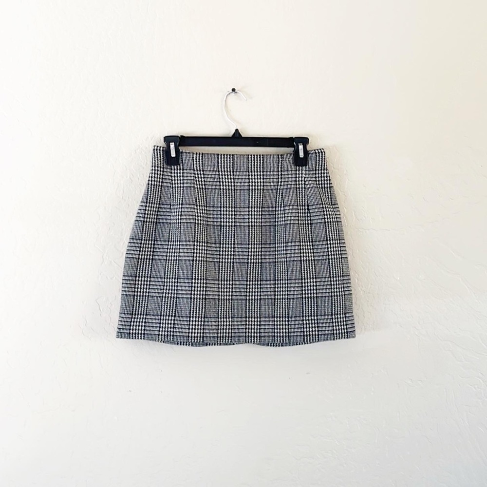 🌿Final Sale‎ 
Savannah Vintage Plaid Wool Lined Skirt